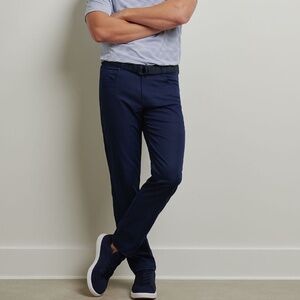 Peter Millar Crown Sport Eb 66 Blue Golf Pants